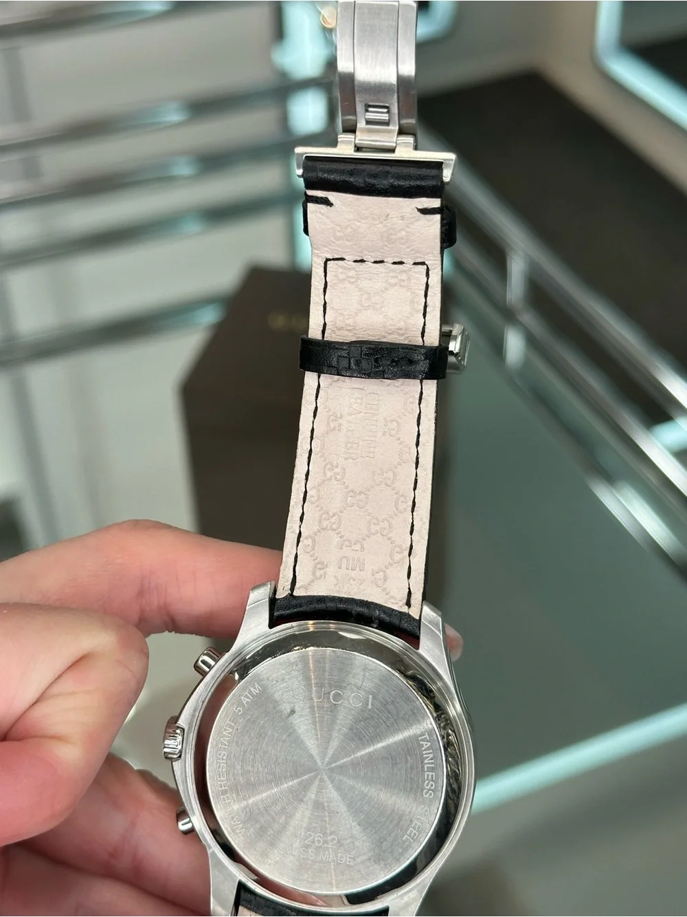 Gucci G-Timeless Wristwatch Model YA126237